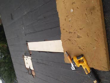 Replace rotten wood