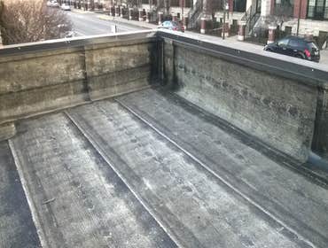 Single ply roof