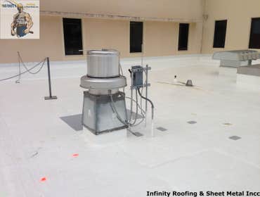 Photos from Infinity Roofing And Sheet Metal Inc Hospital Project