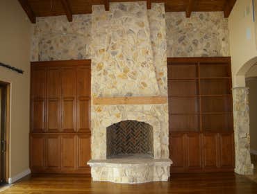 Rancho Santa Fe Entertainment Center / Bookcases Beautiful Fireplace with Built In Entertainment Center & Bookcases