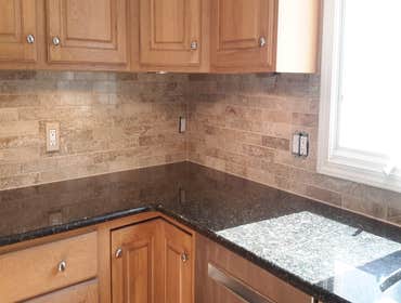Kitchen Backsplashes Here are a few pictures from some Kitchen Backsplashes that we recently installed.