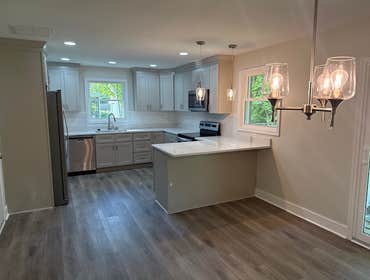 Open Kitchen to Dining Area