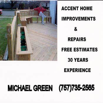 My First Deck as Accent Home I