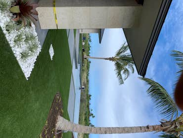 Custom Luxury Home Landscape, Irrigation, Lighting & Synthetic Grass Install