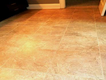 Flooring in Bathroom