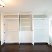 built in closet