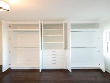 built in closet