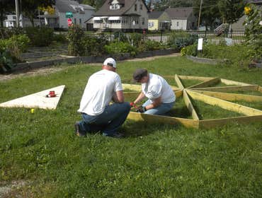 Photos from Marys Construction Just finished a volunteer gazebo project for the Green Bay Community Gardens. Worked with wonderful people such as Marga