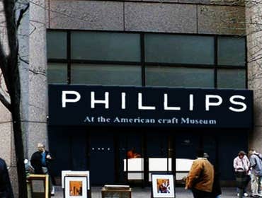 Phillip's Auction House Temporary Location in New York