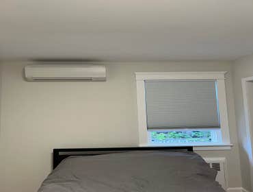 Photos by Tri State Air,inc #3 Daikin ductless air conditioning system with heat option was installed in the house (4 rooms)