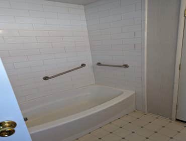 Francis bathroom remodel after