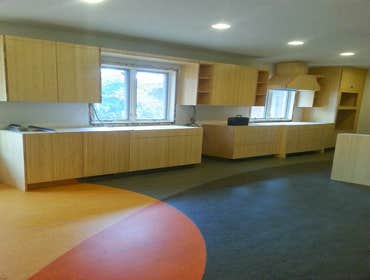 "The Curve" Midcentury Kitchen Remodel