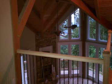 post and beam home in amherst