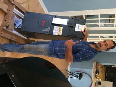 Installing a Trane split syste
