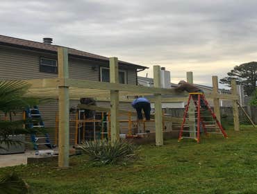 Photos by Peak Resolutions Group #5 24 X 20 Deck Kiln Dried Lumber Special Stairs and Boxed Handrails