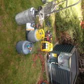 AC compressor replacement, recover, swap, pump down and recharge