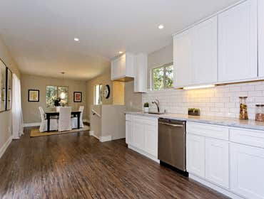7000 Balsam Way Completely revamped, formerly a cottage hillside retreat that has been turned into a larger home.