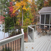 Jeff and Kathy's deck