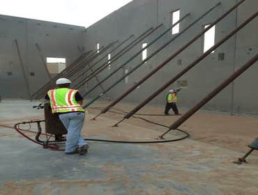 Sandblasting Tilt Walls