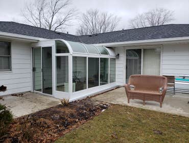 Sunroom Build Build and install new sunroom addition
