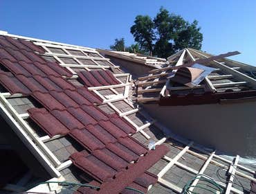 Gerard Metal Shingle & PVC Single Ply - Hollywood Reroof Project