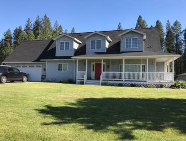 Nine Mile Falls Roof 35 sq: June 2018 3,500 sq ft 12/12 pitch tear-off & recovery of roof. Some rotten boards replaced.