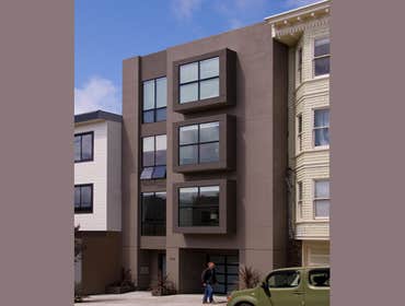 Cline Architects Condominium Building Three-unit condominium building in San Francisco.