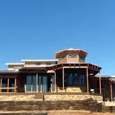 Residential: Miller Project (Smithville, TX) One of the early ranch families of Bastrop County wanted to add a home on their heirloom property overlook
