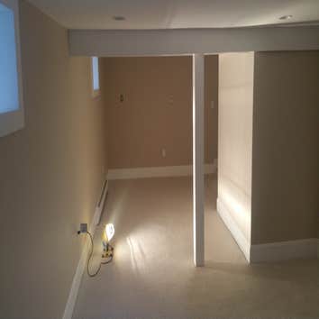 basement remodel 1