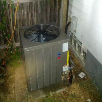 A Guy And A Girl Heating & Cooling Project 1 A home owned by one of my property management company customers in Forest Park, OH. When the house was fo