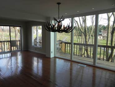 Creating A Great Space With A Heck Of A View Creating a strinking space by removing a load bearing wall, and installing an Anderson 12ft x 8ft picture 