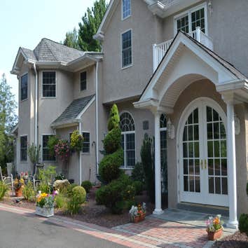 New Hope "Castle" This is a beautiful custom home remodel in New Hope, PA. Highlights of the project included expansive hardwood floors, a sturdy, styl