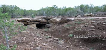 Installed culvert - Westwood