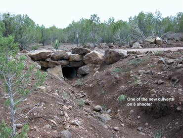 Installed culvert - Westwood