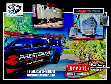 PRESTIGIOUS HEATING & AIR CONDITIONING LLC _ RANCHO SANTA FE HIGH EFFICIENCY HVAC PROJECT