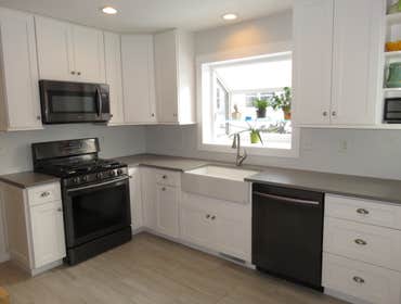 Multi-room remodel Complete kitchen, laundry room and bathroom remodel.