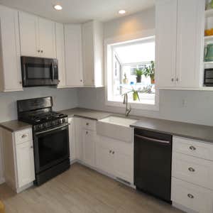 Multi-room remodel Complete kitchen, laundry room and bathroom remodel.