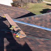 Roofing -Install new shingles
- Rip off and remove all shingles
- Mineral Guard-Residential Roll Roofing Shield, felt paper
-Drip edge
- 