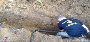 Removing the old pipe