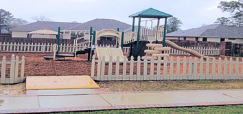 Playgound and enclosure