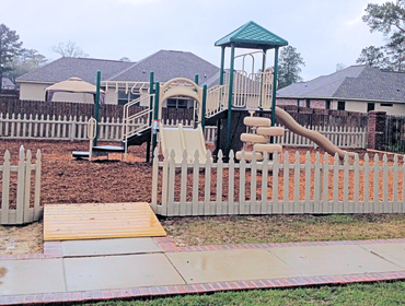 Playgound and enclosure