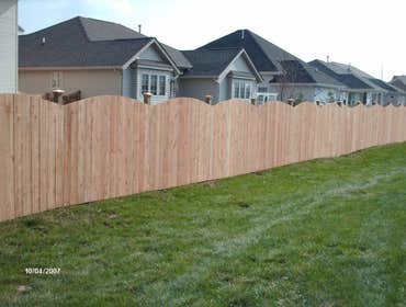 Wood fences