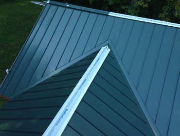 new standing seam metal roof