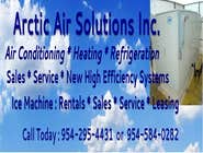 Arctic Air Solutions Inc We are a State Certified Air Conditioning Contractor serving Florida customers for over 25 years. Specializing in Air Conditio
