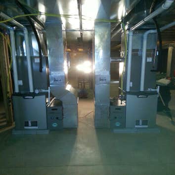 2 98% efficient furnaces