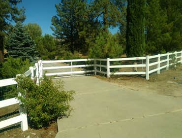 Vinyl Fence