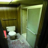 Remodeled 3/4 bath and dark room This 3/4 bath was probably from the 70's when the home was built. A dark room sink was in the closet behind it. Co