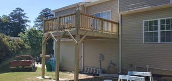 Photos by Atlanta's REAL Builders #3 Removed and replaced 10 x 12 deck 80 High built to code
