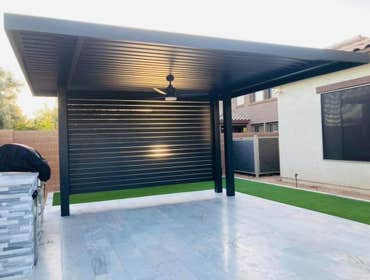 4K Aluminum Pergola and Patio Covers 4K Aluminum Modern Pergolas, Patio Covers, Cantilever, Cabanas installed in Arizona by Oasis Patio Cover.