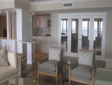 Fine cabinetry and wood floors